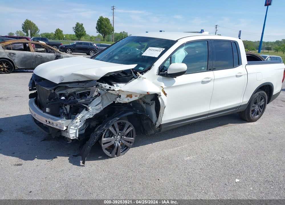 2018 HONDA RIDGELINE SPORT VIN: 5FPYK3F17JB003888