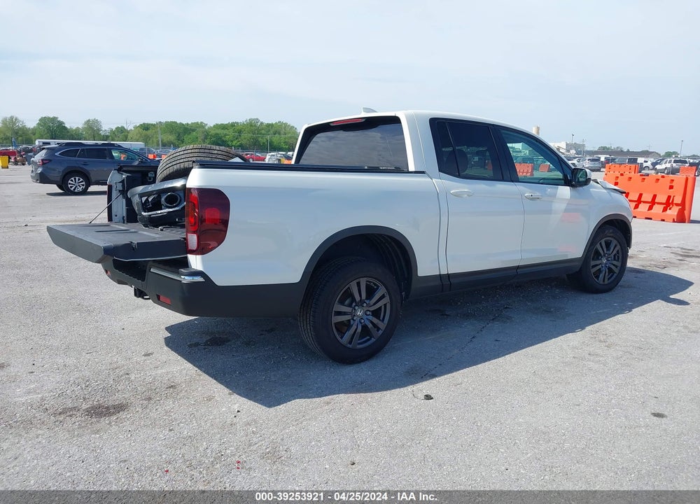 2018 HONDA RIDGELINE SPORT VIN: 5FPYK3F17JB003888