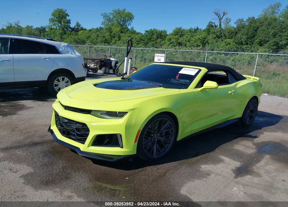 2020 CHEVROLET CAMARO RWD ZL1 VIN: 1G1FK3D62L0100103