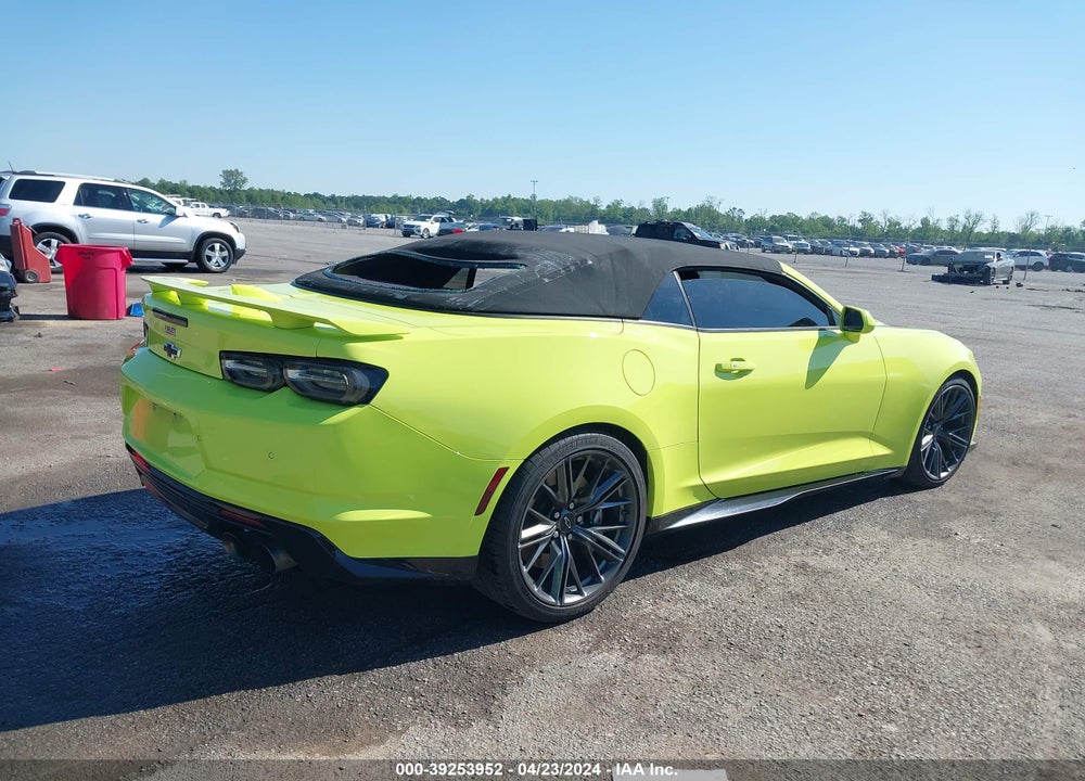 2020 CHEVROLET CAMARO RWD ZL1 VIN: 1G1FK3D62L0100103