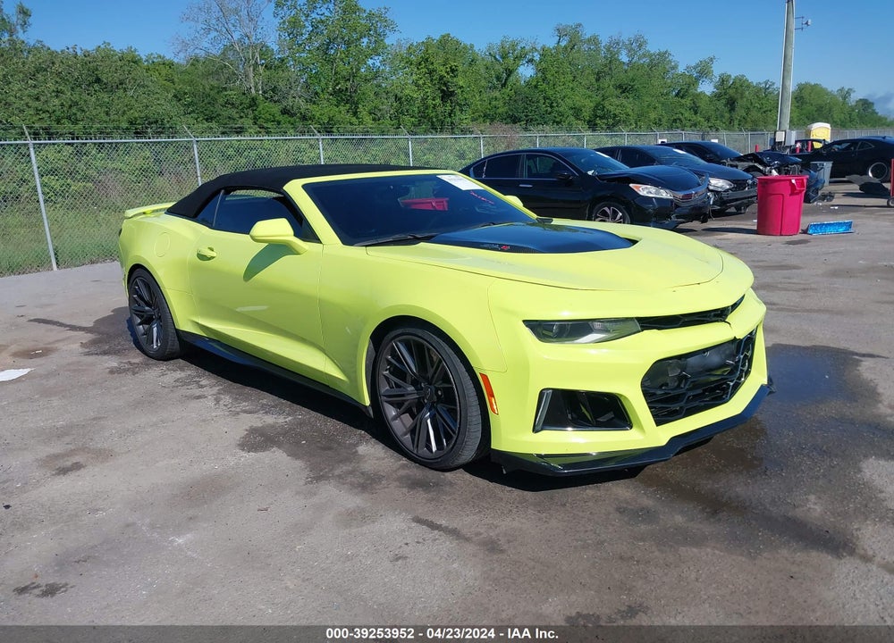 2020 CHEVROLET CAMARO RWD ZL1 VIN: 1G1FK3D62L0100103
