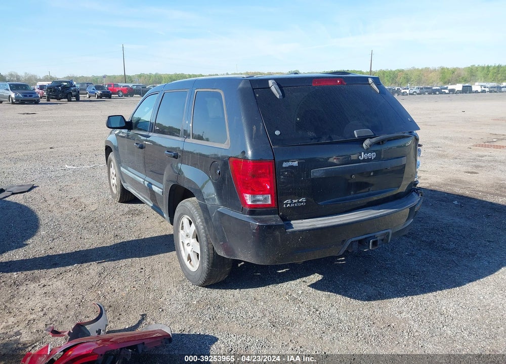 2008 JEEP GRAND CHEROKEE LAREDO VIN: 1J8GR48K78C227447