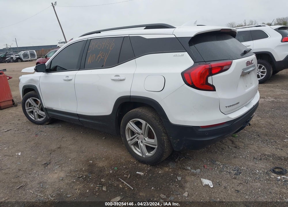 2018 GMC TERRAIN SLE VIN: 3GKALMEV8JL409704