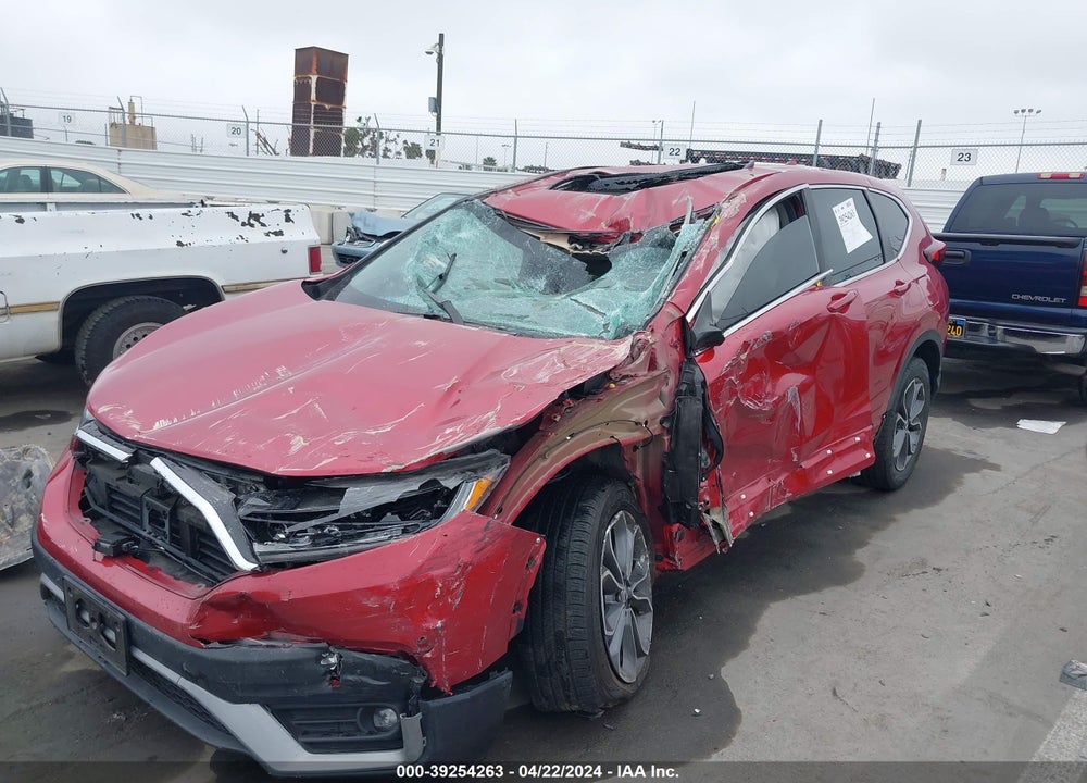 2021 HONDA CR-V 2WD EX VIN: 2HKRW1H53MH426768