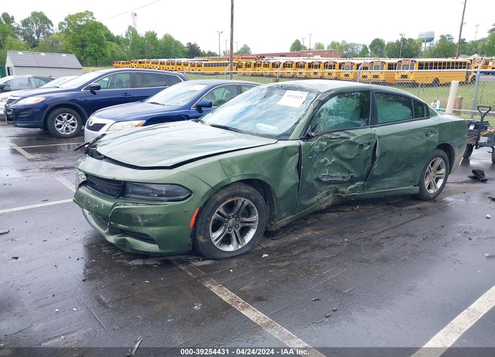 2019 DODGE CHARGER SXT RWD VIN: 2C3CDXBG4KH741985