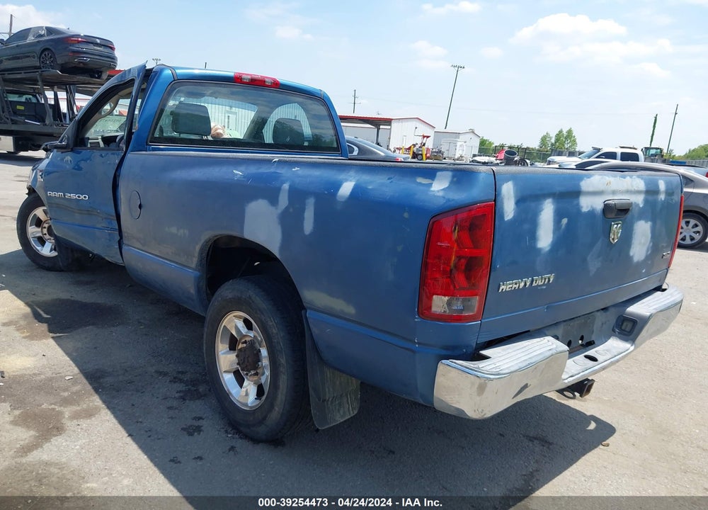 2006 DODGE RAM 2500 SLT/SPORT VIN: 3D7KR26C96G261777
