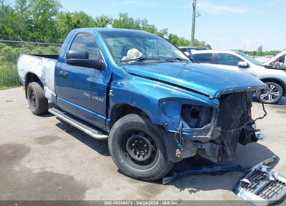 2006 DODGE RAM 2500 SLT/SPORT VIN: 3D7KR26C96G261777