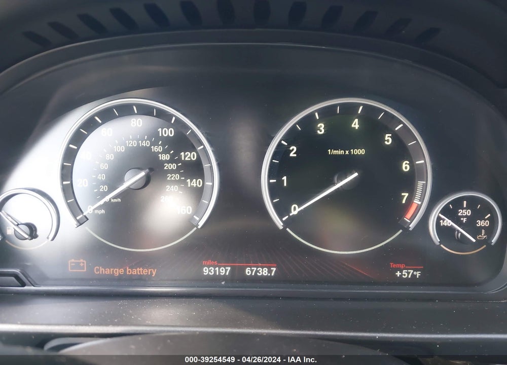 2012 BMW 528I VIN: WBAXG5C53CDX05304