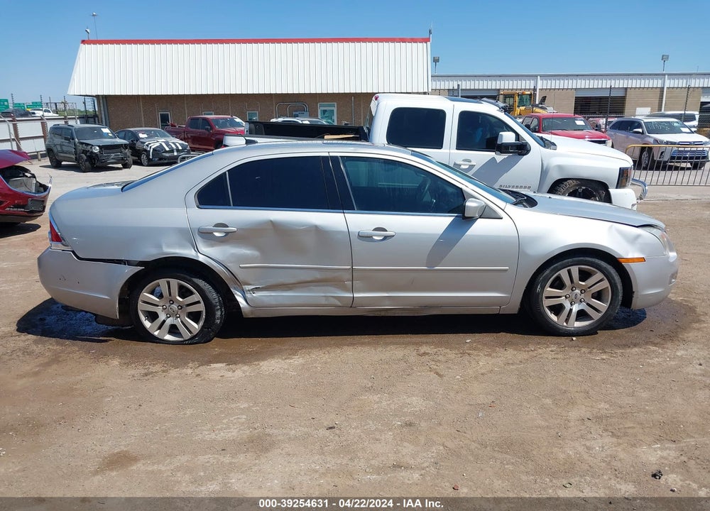 2008 FORD FUSION SEL VIN: 3FAHP08Z58R206059