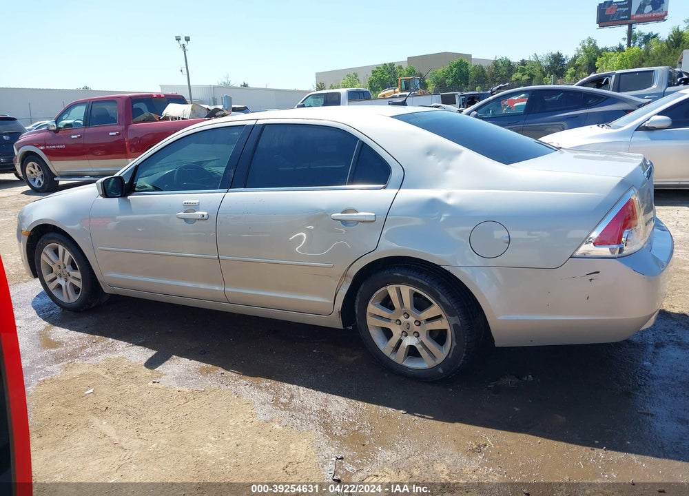 2008 FORD FUSION SEL VIN: 3FAHP08Z58R206059