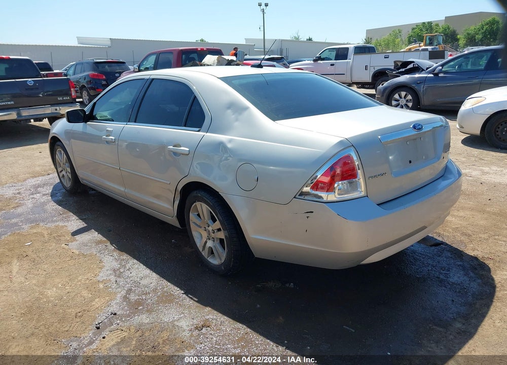 2008 FORD FUSION SEL VIN: 3FAHP08Z58R206059