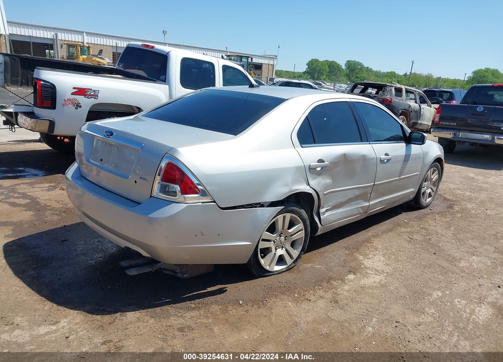 2008 FORD FUSION SEL VIN: 3FAHP08Z58R206059