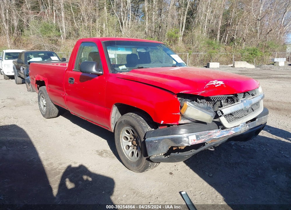 2006 CHEVROLET SILVERADO 1500 WORK TRUCK VIN: 3GCEK14V56G238247