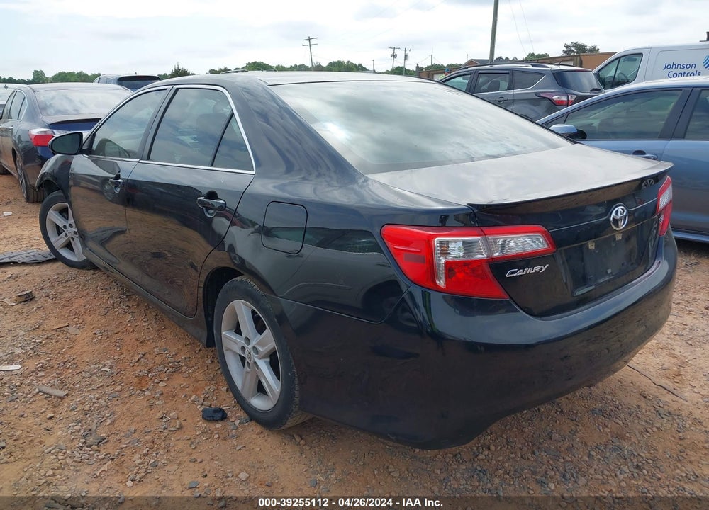 2012 TOYOTA CAMRY SE VIN: 4T1BF1FK3CU177074