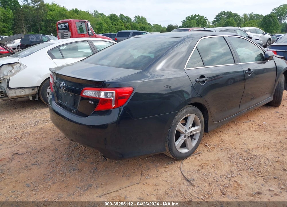 2012 TOYOTA CAMRY SE VIN: 4T1BF1FK3CU177074
