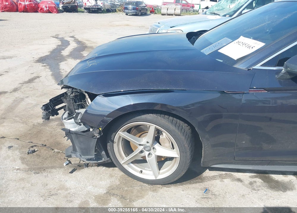2018 AUDI A5 2.0T PREMIUM VIN: WAUENCF56JA058697