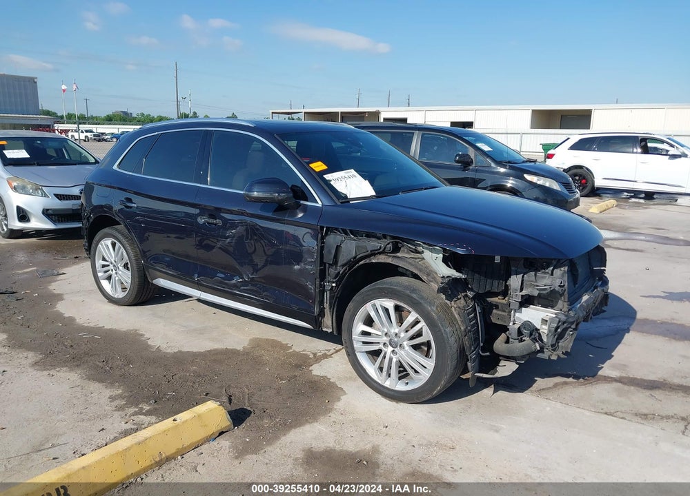 2018 AUDI Q5 2.0T PREMIUM/2.0T TECH PREMIUM VIN: WA1BNAFY0J2209557