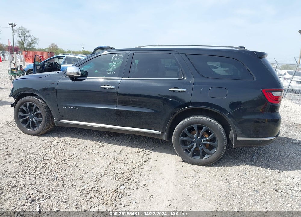 2017 DODGE DURANGO CITADEL AWD VIN: 1C4SDJET3HC639313