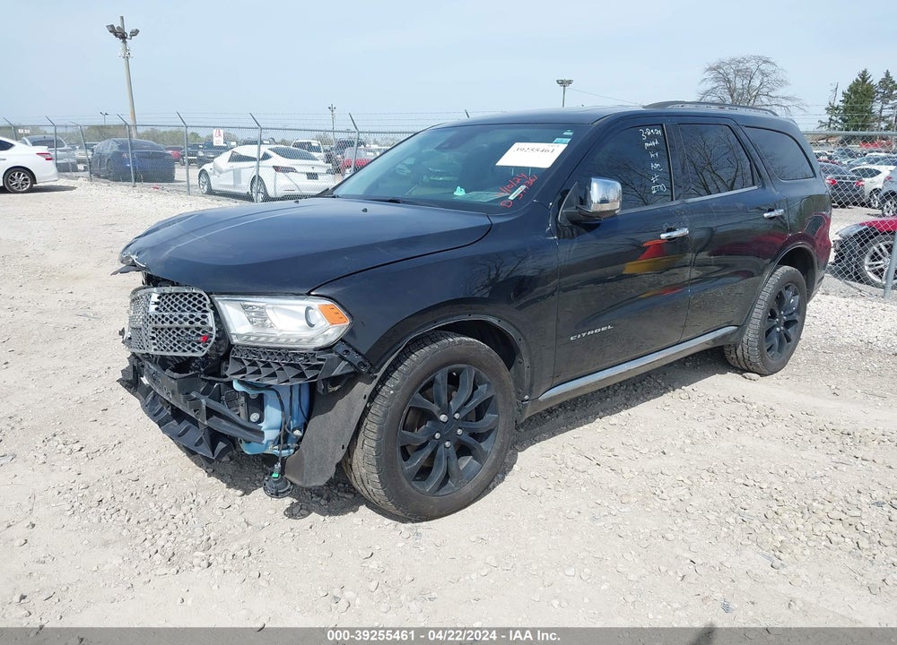 2017 DODGE DURANGO CITADEL AWD VIN: 1C4SDJET3HC639313