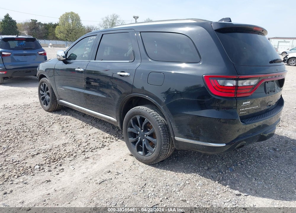 2017 DODGE DURANGO CITADEL AWD VIN: 1C4SDJET3HC639313