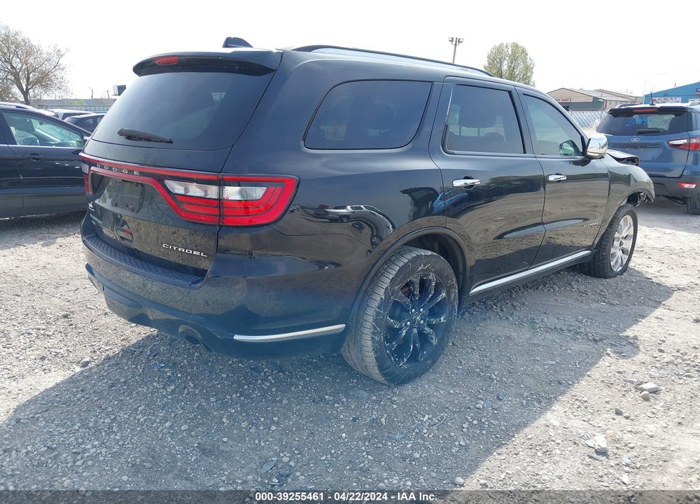 2017 DODGE DURANGO CITADEL AWD VIN: 1C4SDJET3HC639313