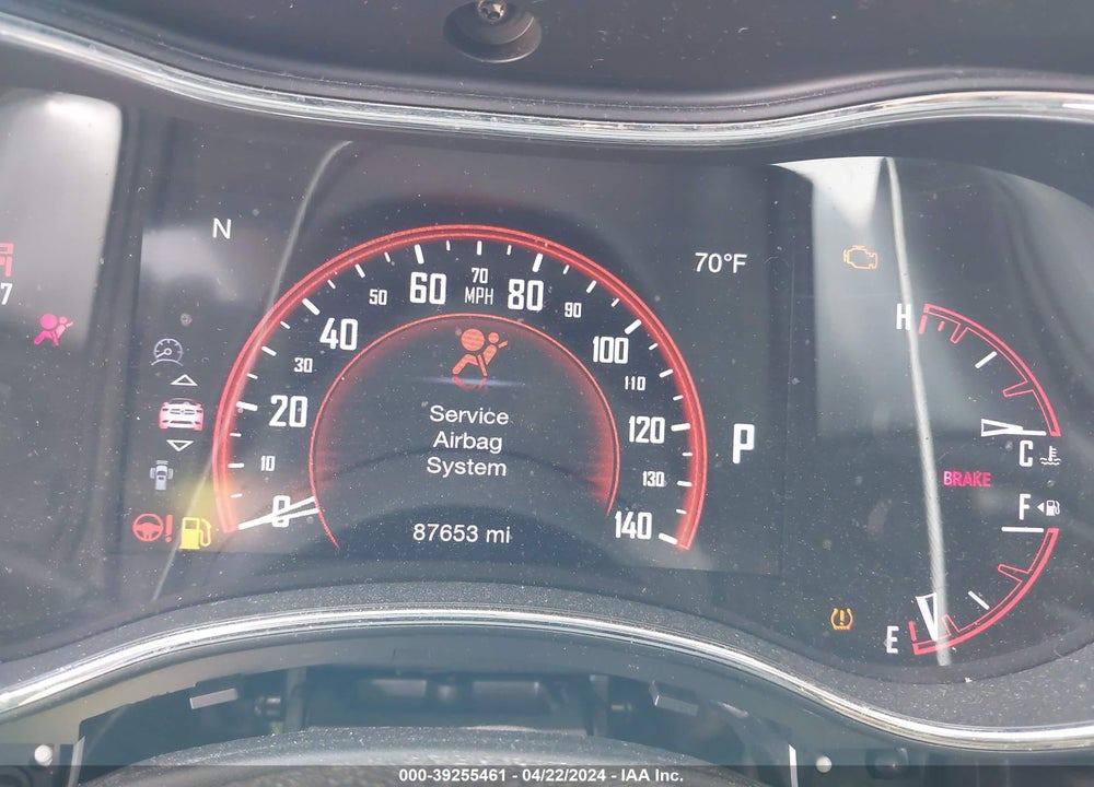 2017 DODGE DURANGO CITADEL AWD VIN: 1C4SDJET3HC639313