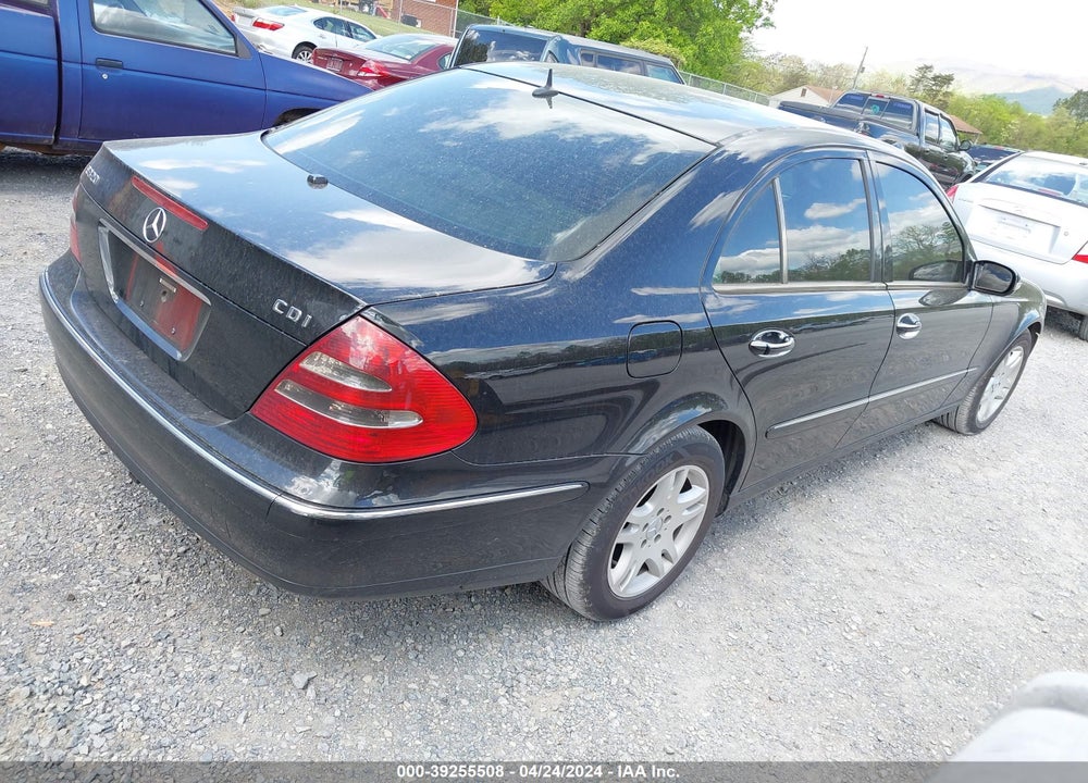 2005 MERCEDES-BENZ E 320 CDI VIN: WDBUF26J45A574354