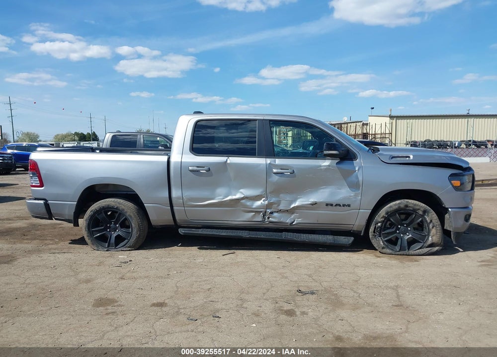 2022 RAM 1500 BIG HORN 4X4 5'7 BOX VIN: 1C6SRFFT6NN148089