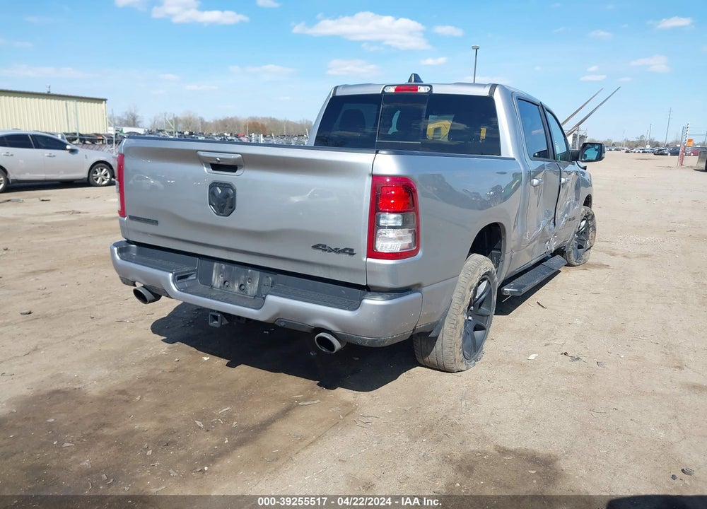 2022 RAM 1500 BIG HORN 4X4 5'7 BOX VIN: 1C6SRFFT6NN148089
