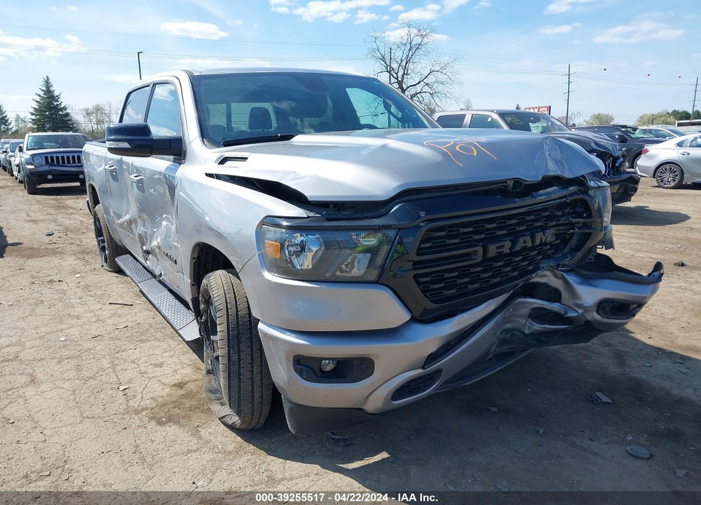 2022 RAM 1500 BIG HORN 4X4 5'7 BOX VIN: 1C6SRFFT6NN148089