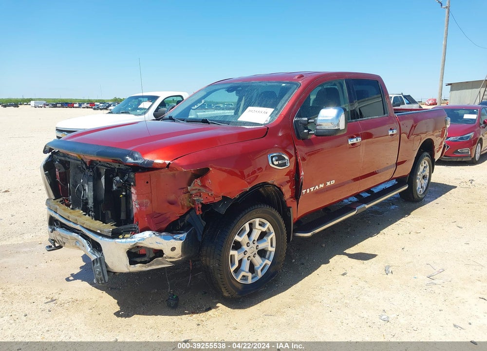 2017 NISSAN TITAN XD SL DIESEL VIN: 1N6BA1F49HN545308