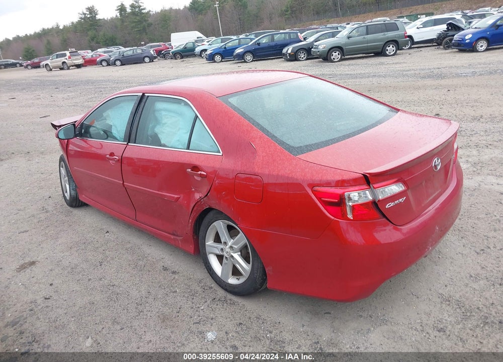 2013 TOYOTA CAMRY SE VIN: 4T1BF1FK3DU639697