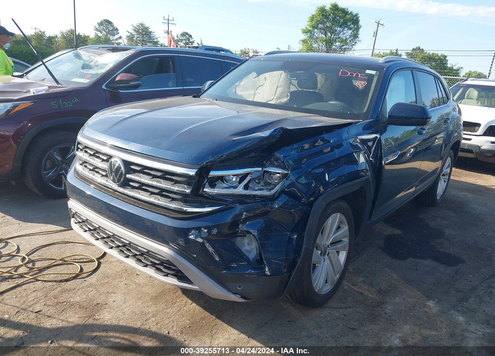 2021 VOLKSWAGEN ATLAS CROSS SPORT 2.0T SE W/TECHNOLOGY VIN: 1V2KC2CA7MC210291