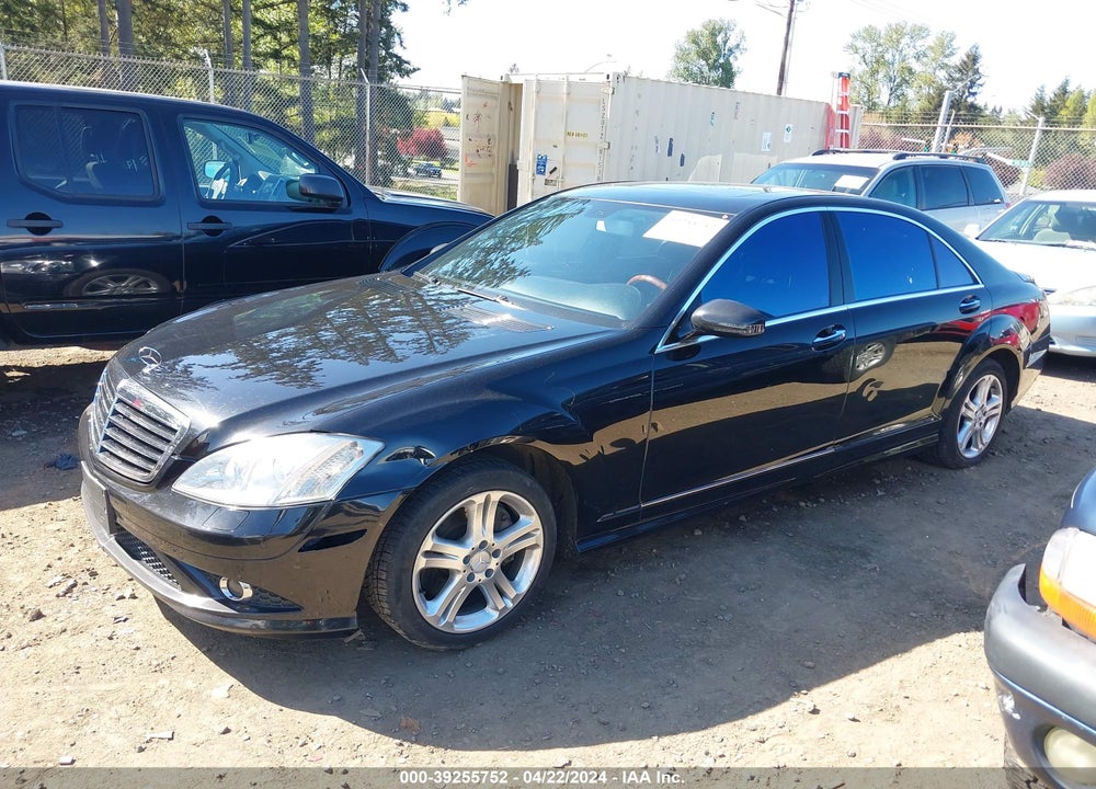 2007 MERCEDES-BENZ S 550 VIN: WDDNG71X17A116291