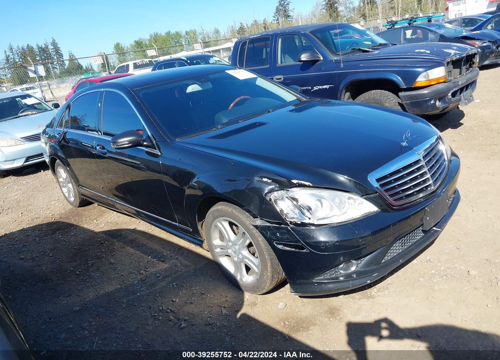 2007 MERCEDES-BENZ S 550 VIN: WDDNG71X17A116291
