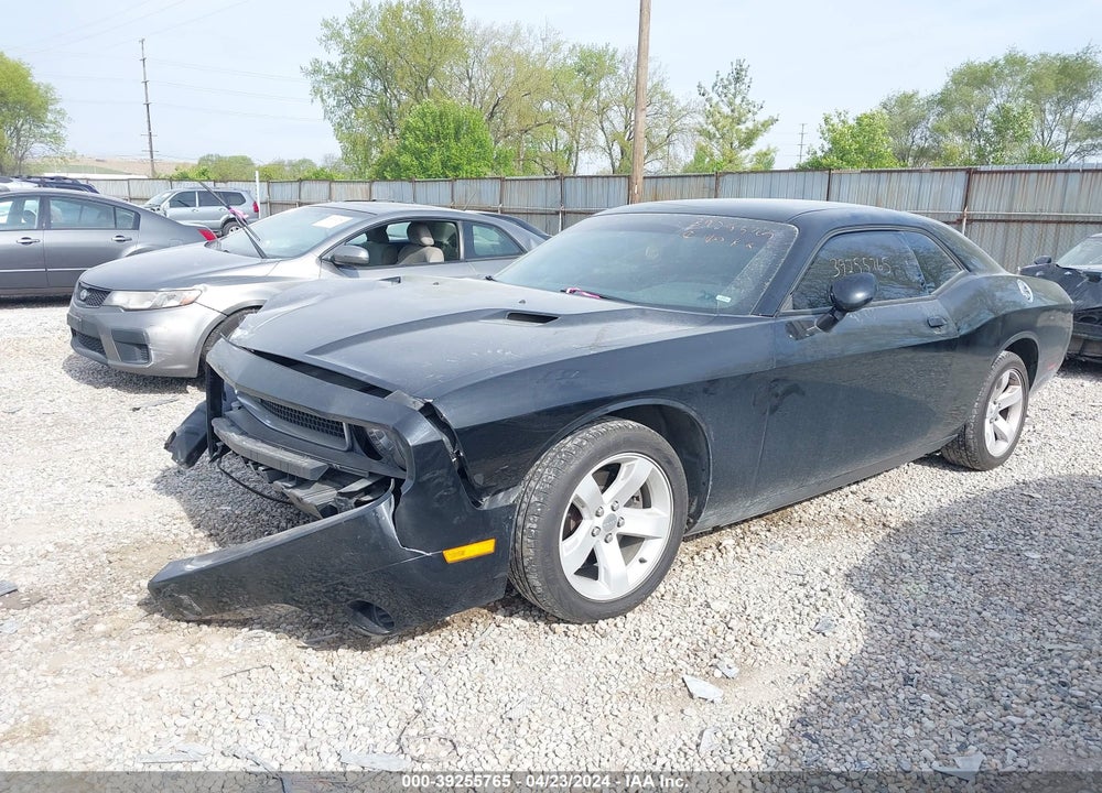 2012 DODGE CHALLENGER SXT VIN: 2C3CDYAG5CH246607