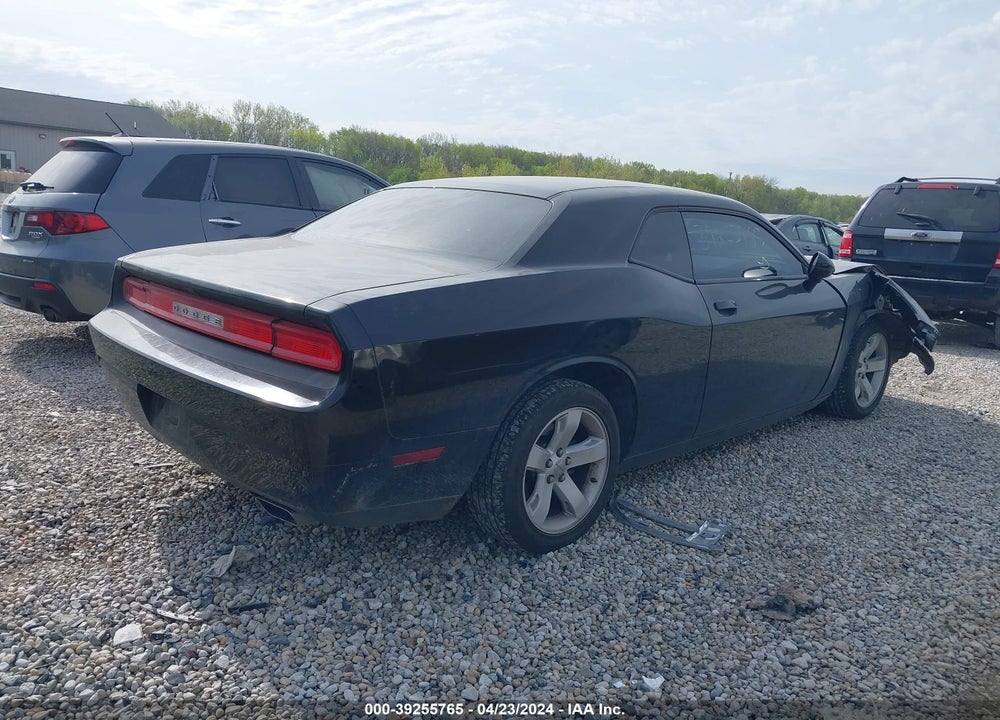 2012 DODGE CHALLENGER SXT VIN: 2C3CDYAG5CH246607