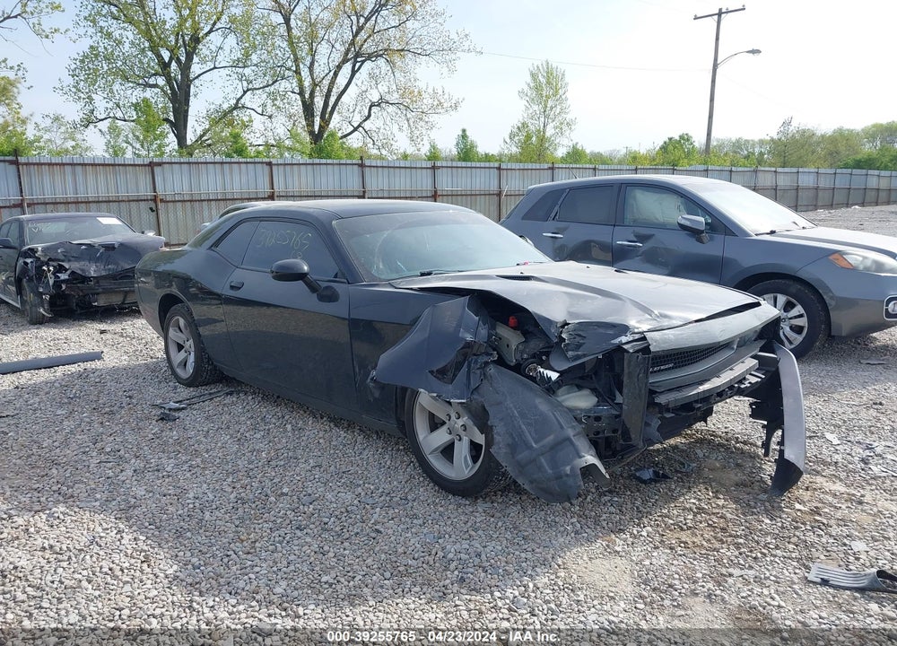 2012 DODGE CHALLENGER SXT VIN: 2C3CDYAG5CH246607