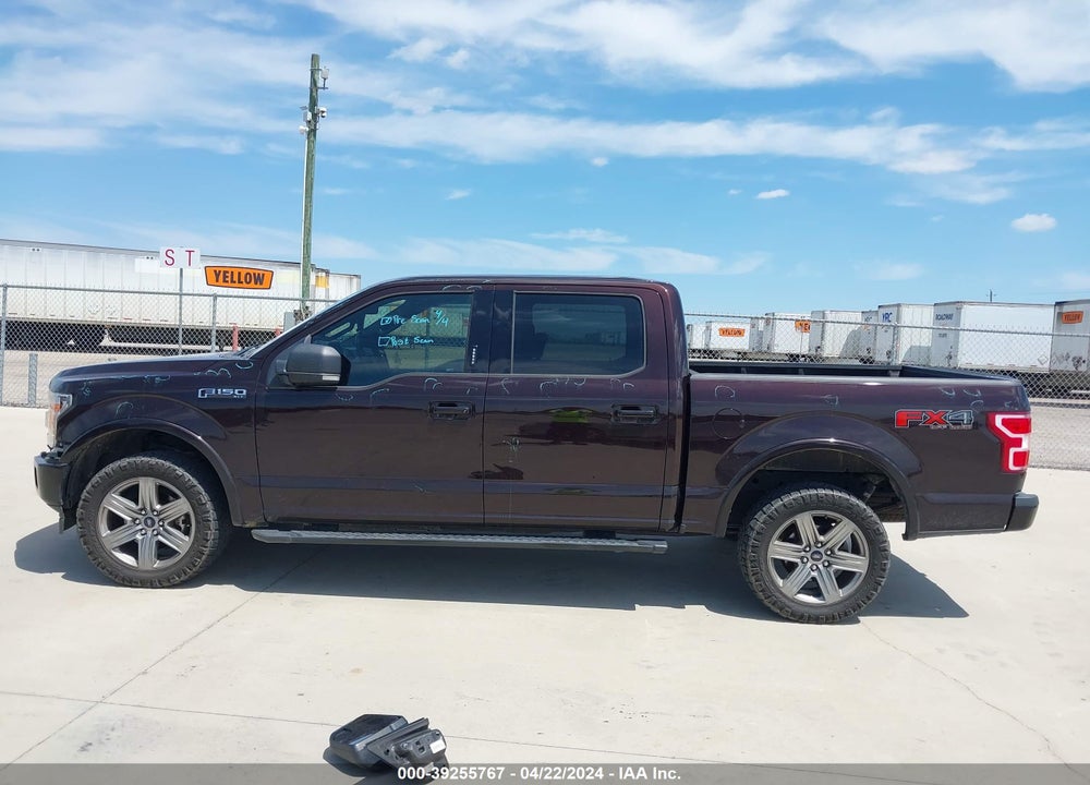 2018 FORD F-150 XLT VIN: 1FTEW1E5XJKE30154