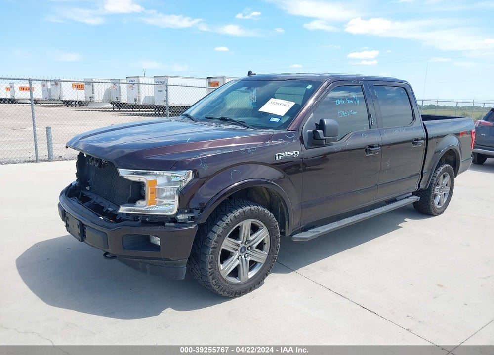 2018 FORD F-150 XLT VIN: 1FTEW1E5XJKE30154