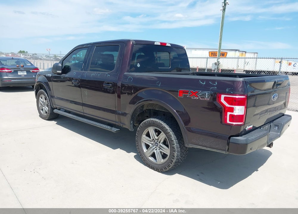 2018 FORD F-150 XLT VIN: 1FTEW1E5XJKE30154