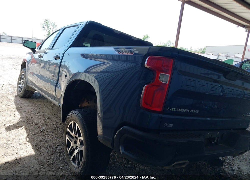 2019 CHEVROLET SILVERADO 1500 CUSTOM TRAIL BOSS VIN: 1GCPYCEF3KZ332972
