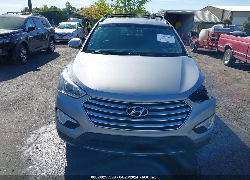 2013 HYUNDAI SANTA FE GLS VIN: KM8SNDHF6DU024047