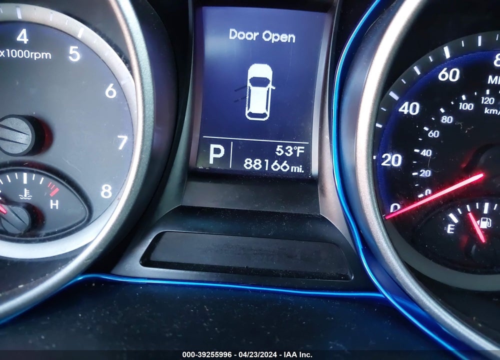 2013 HYUNDAI SANTA FE GLS VIN: KM8SNDHF6DU024047