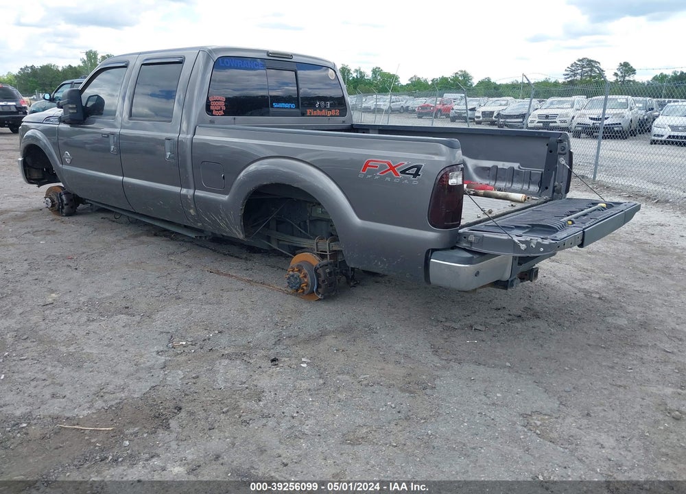 2014 FORD F-250 LARIAT VIN: 1FT7W2BTXEEB01606
