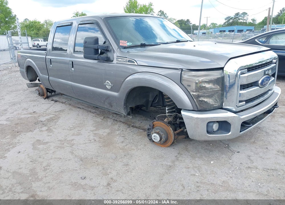 2014 FORD F-250 LARIAT VIN: 1FT7W2BTXEEB01606