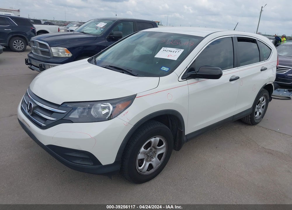 2013 HONDA CR-V LX VIN: 5J6RM4H37DL041306