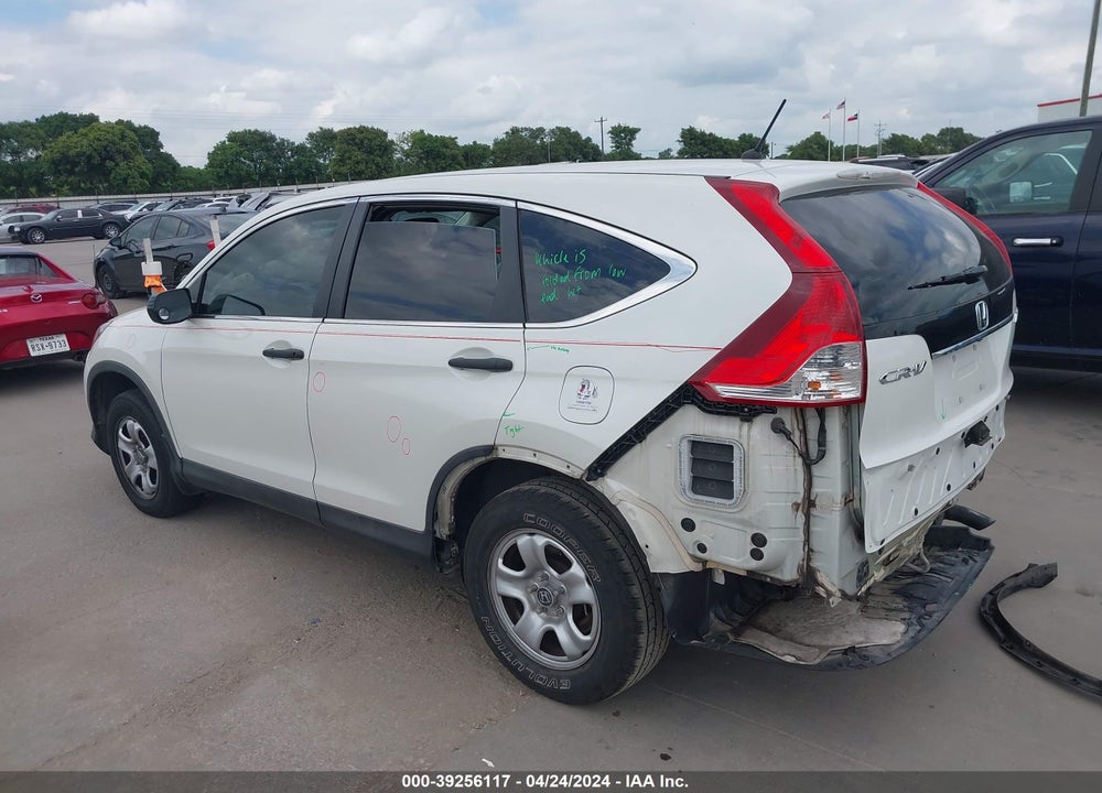 2013 HONDA CR-V LX VIN: 5J6RM4H37DL041306