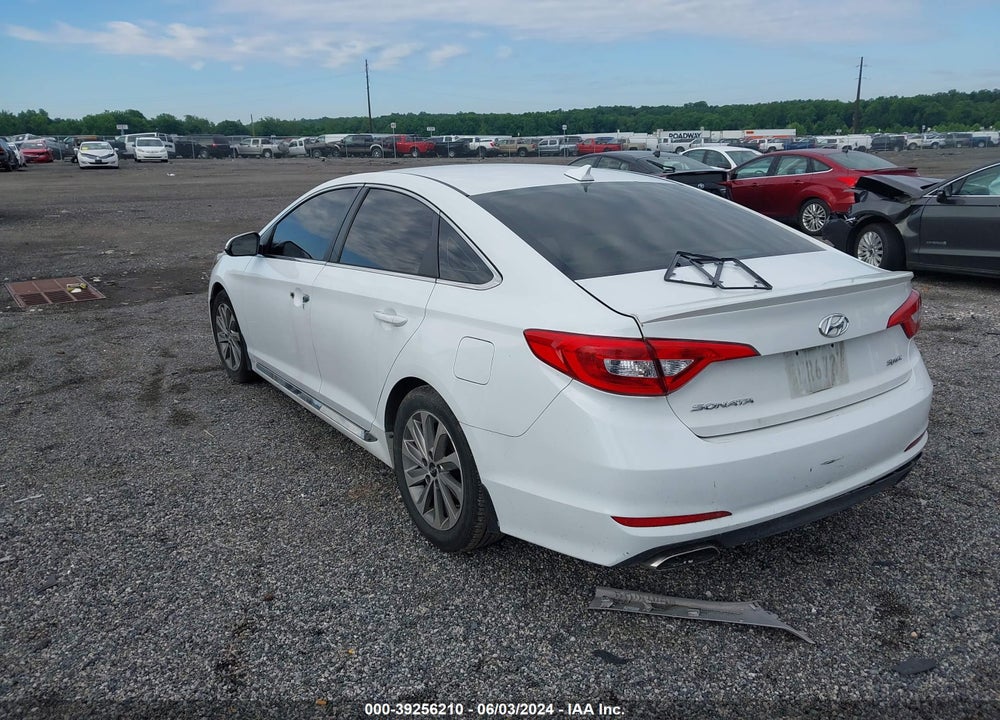 2017 HYUNDAI SONATA SPORT VIN: 5NPE34AF4HH444892