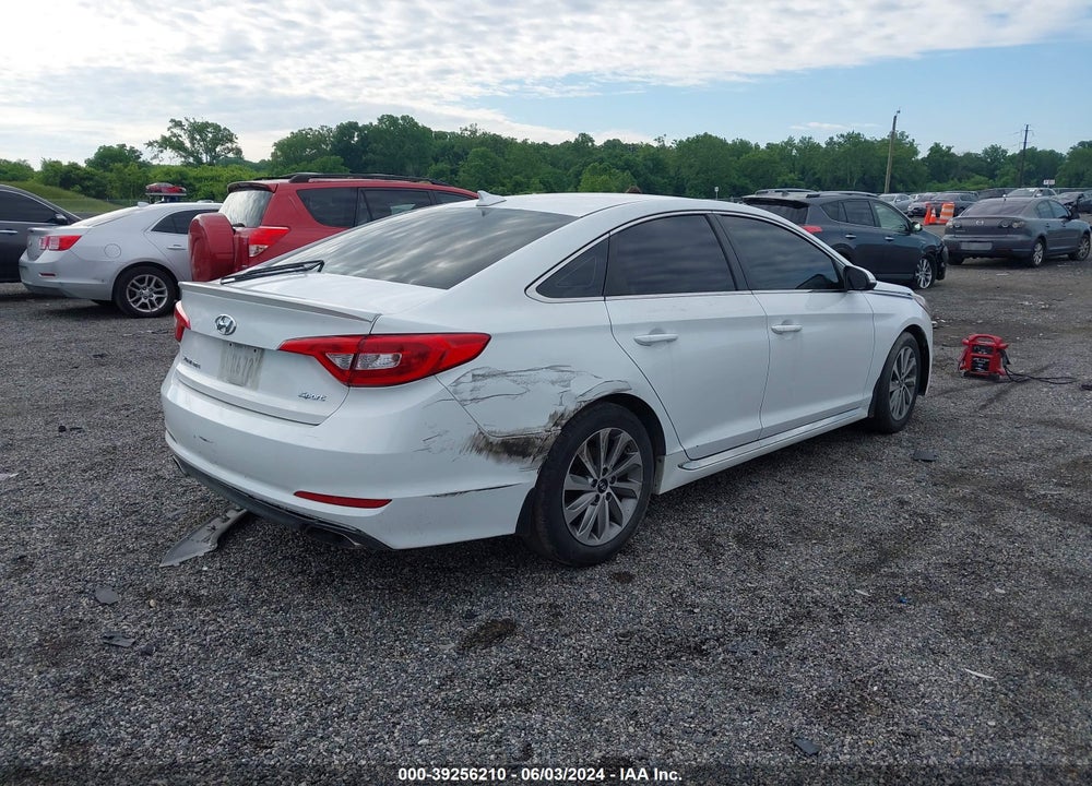 2017 HYUNDAI SONATA SPORT VIN: 5NPE34AF4HH444892